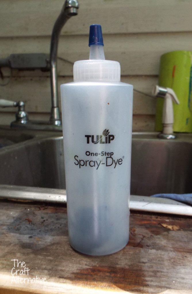 How to Dye a Lampshade