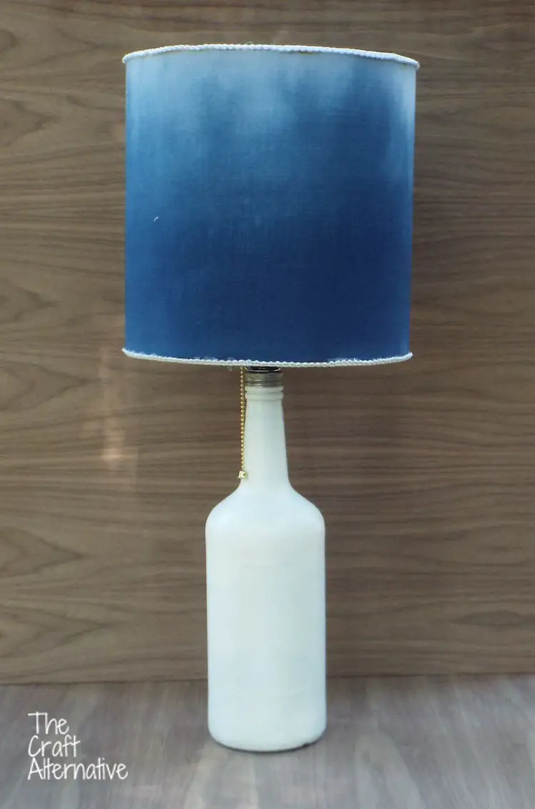 How to Dye a Lamp Shade_Finished
