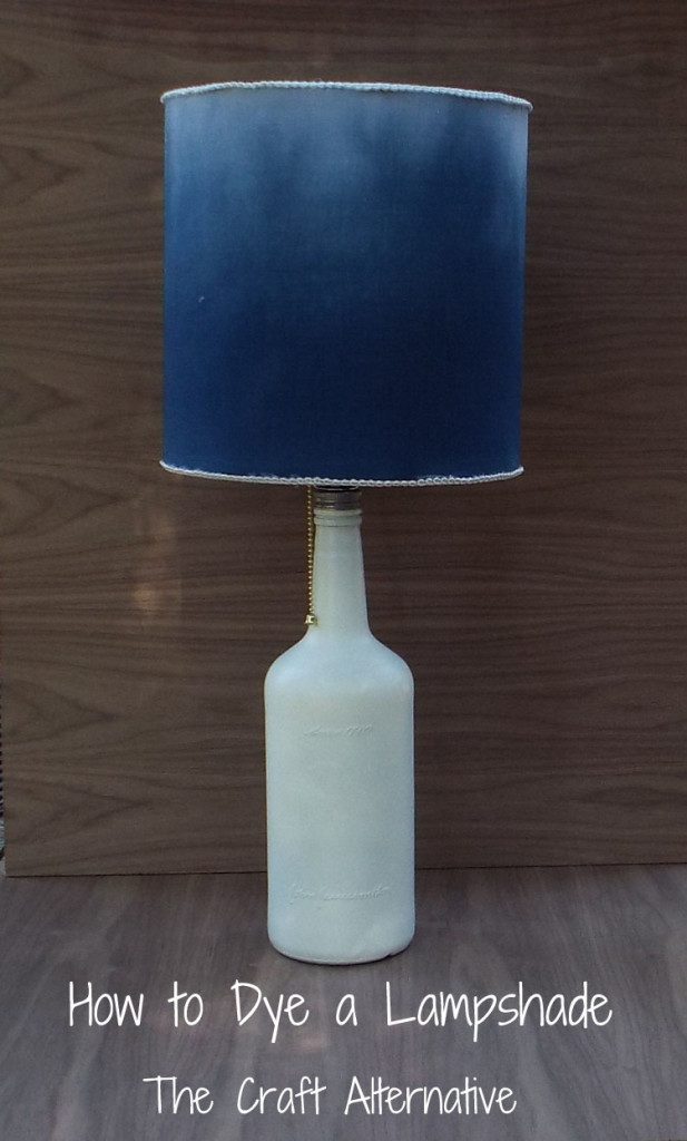 How to Dye a Lampshade