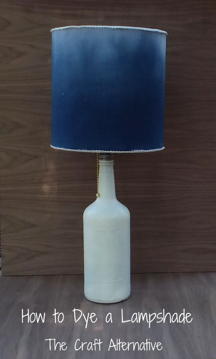 How to Dye a Lamp Shade