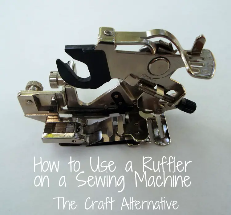 How to Use a Ruffler on a Sewing Machine