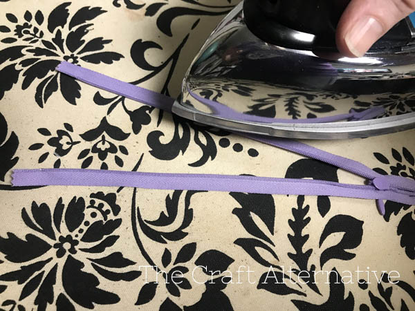 how to sew an invisible zipper pressing open